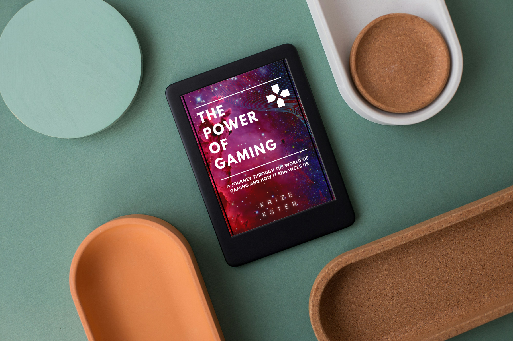 Digital ebook edition of The Power of Gaming shown across reading devices