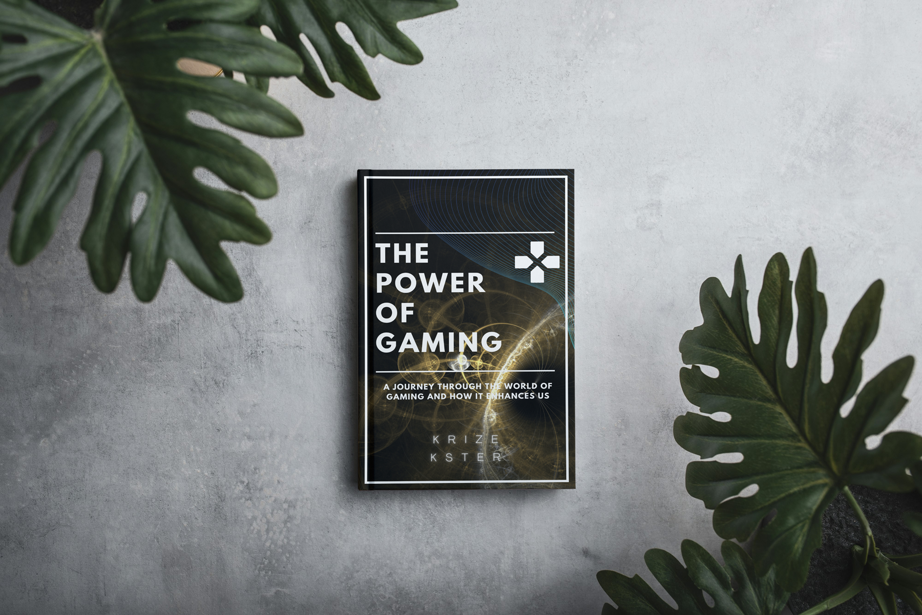 Hardcover edition of The Power of Gaming displayed as a premium physical book