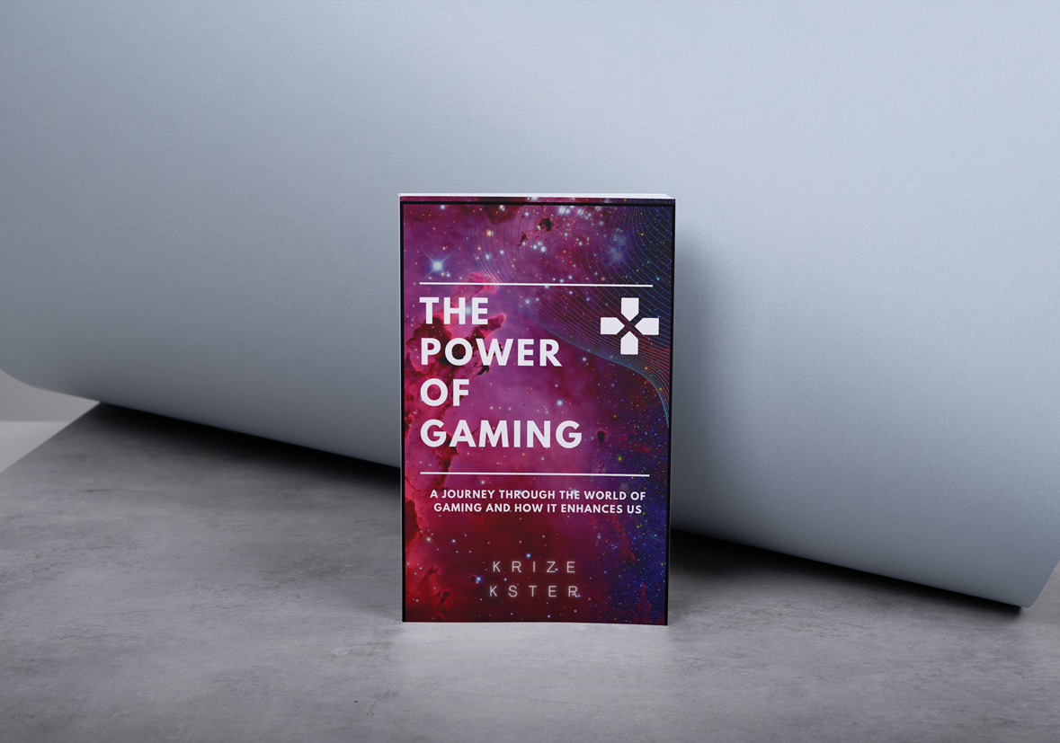 Paperback edition of The Power of Gaming with its gaming-inspired cover